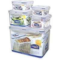 Los mejores  - iSi Lock &amp- Lock HPL829SB - Juego de recipientes multifunción (5 Unidades)